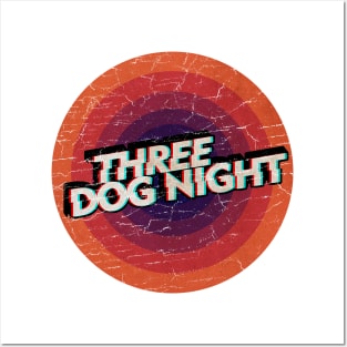 THREE DOG NIGHT - VINTAGE CIRCLE Posters and Art